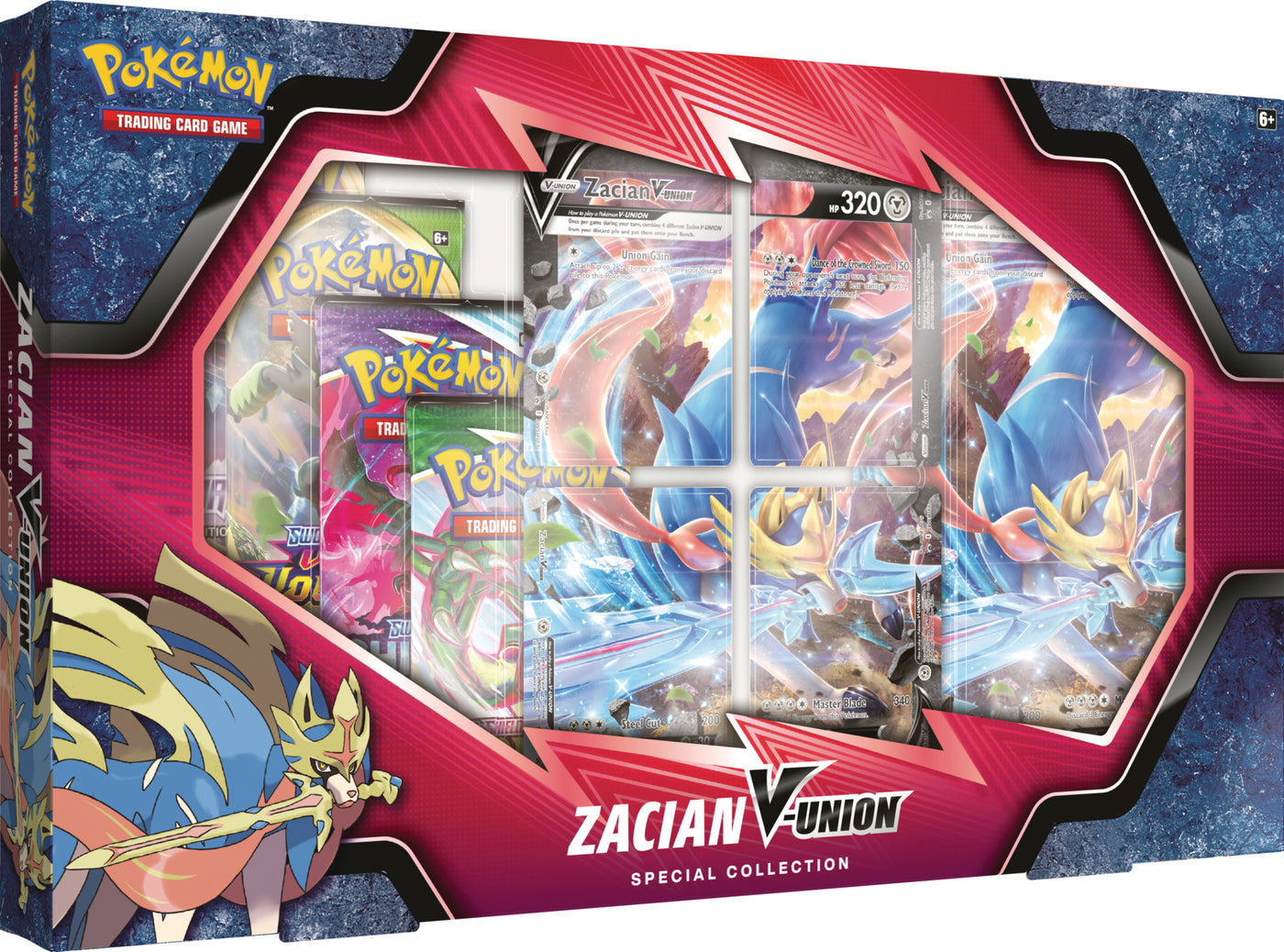 Pokemon TCG Zacian V-Union Special Collection Box - stylecreep.com