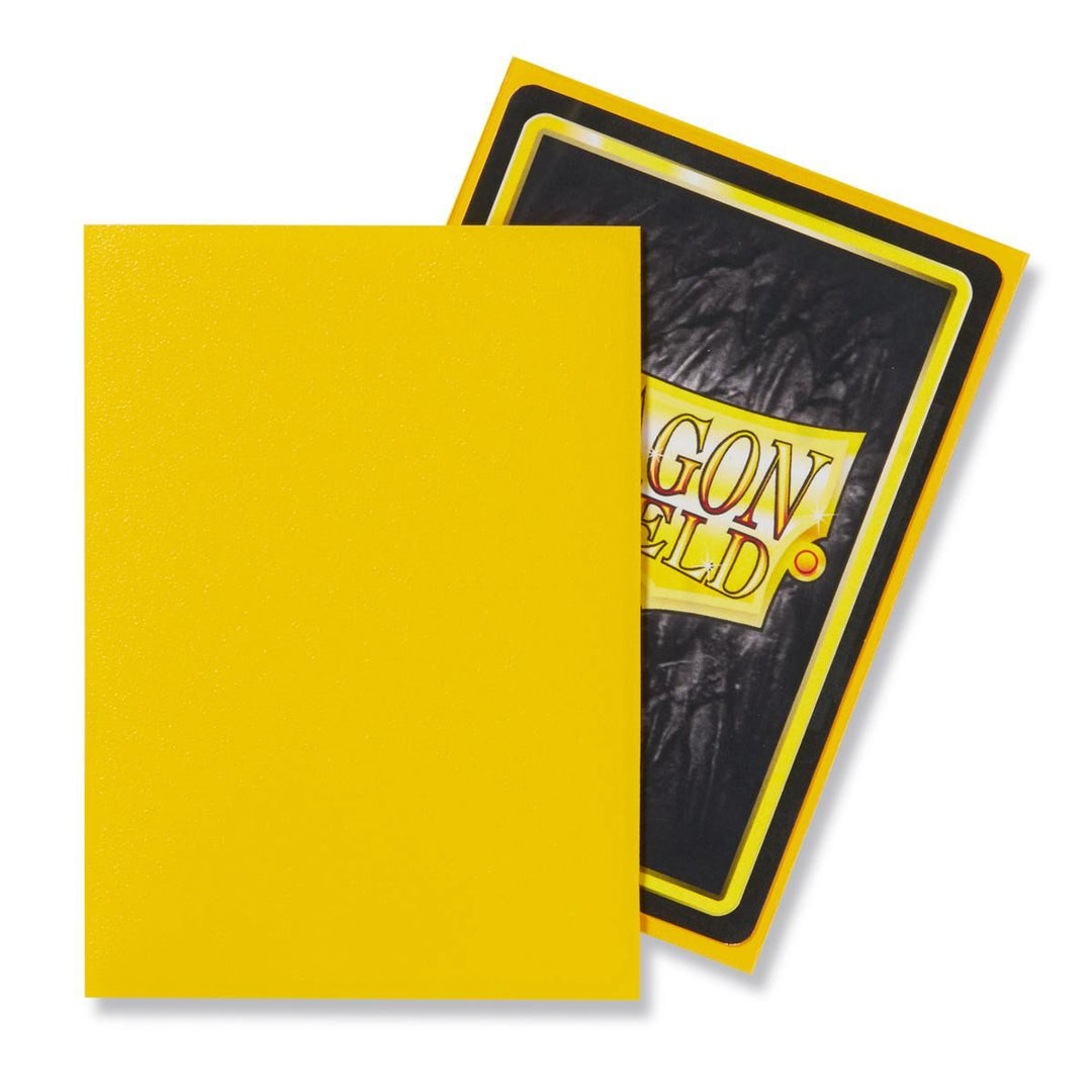 Dragon Shield Standard Matte Yellow Sleeves (100)