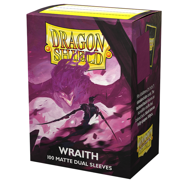 Dragon Shield Standard Dual Matte Wraith "Alaric, Chaos Wraith" Sleeves (100)