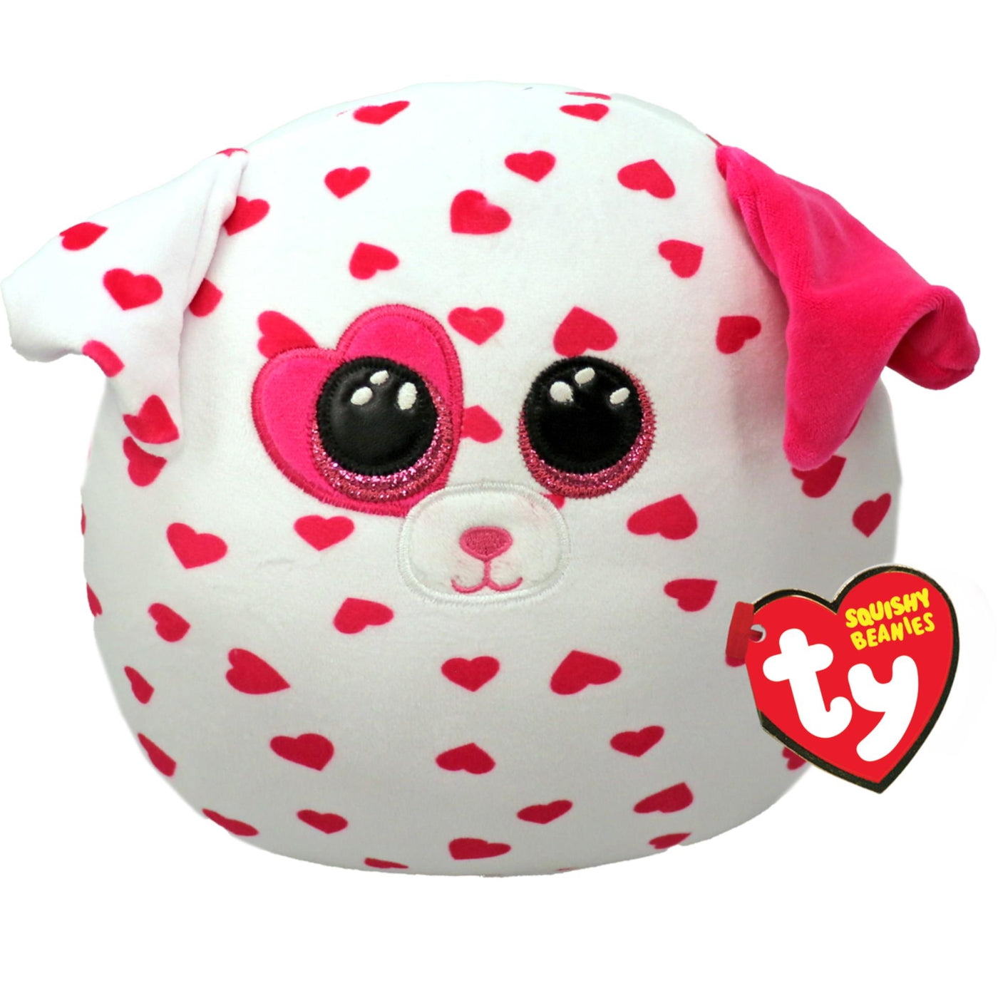 TY Squish-A-Boo 10" Valentines 2024 Beau Dog - stylecreep.com