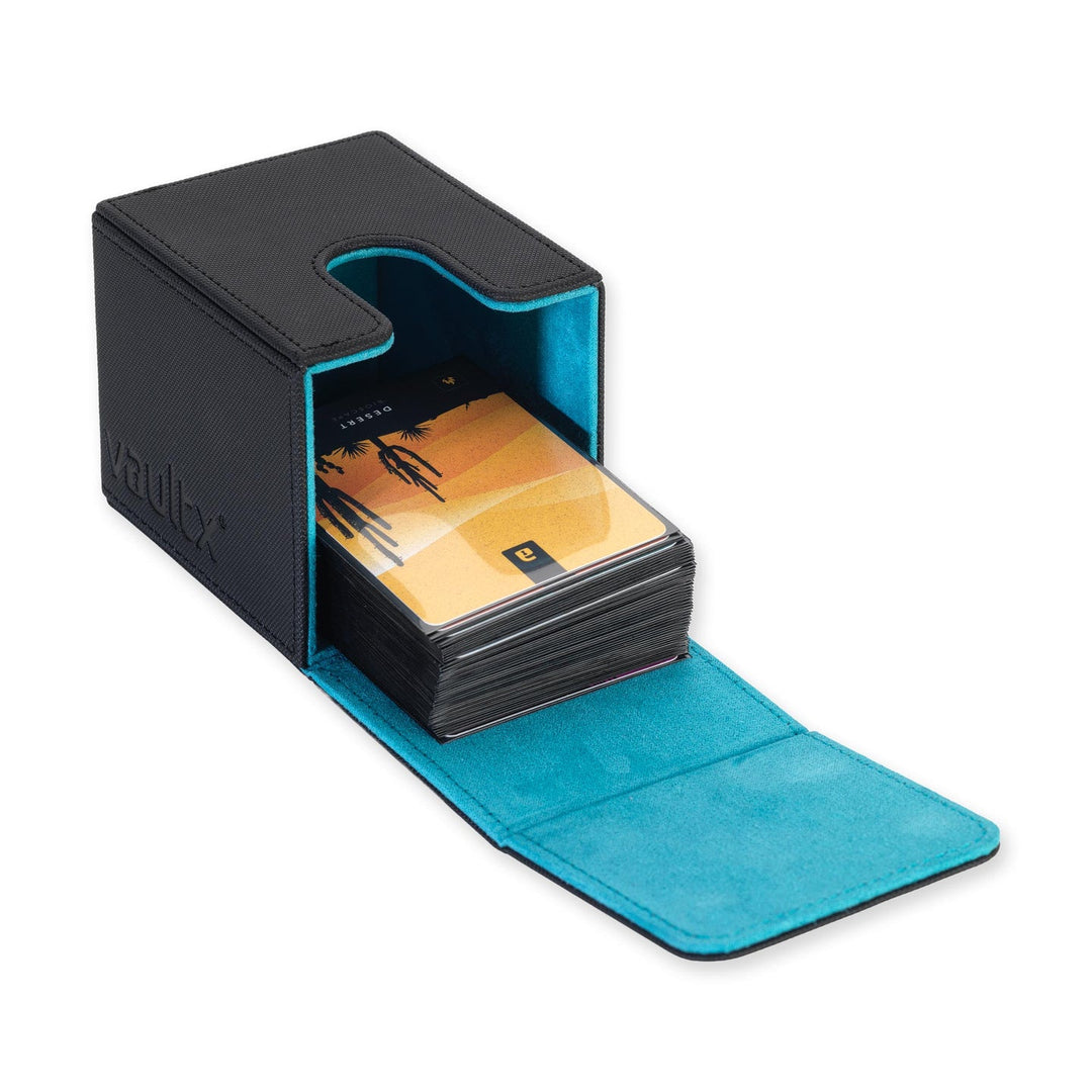 Vault X Exo-Tec Zip Toploading Deck Box 80+ Black Saphire