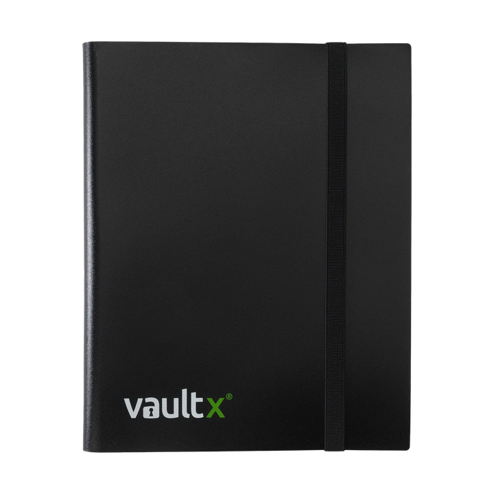 Vault X Standard Strap Binder 9-Pocket Black - stylecreep.com