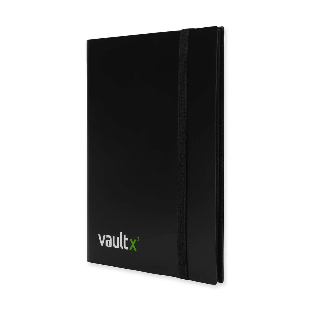 Vault X Standard Strap Binder 9-Pocket Black - stylecreep.com