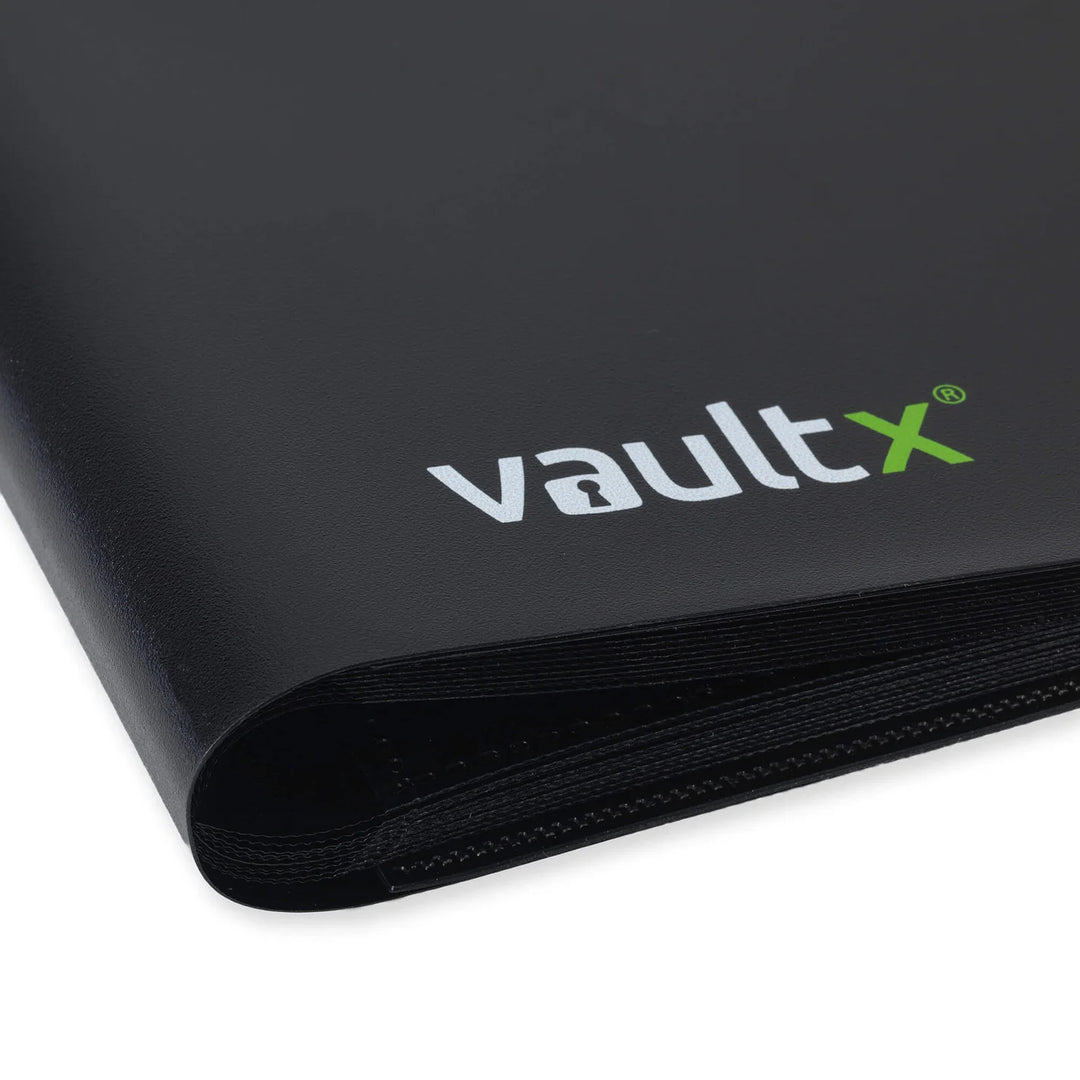 Vault X Standard Strap Binder 9-Pocket Black - stylecreep.com
