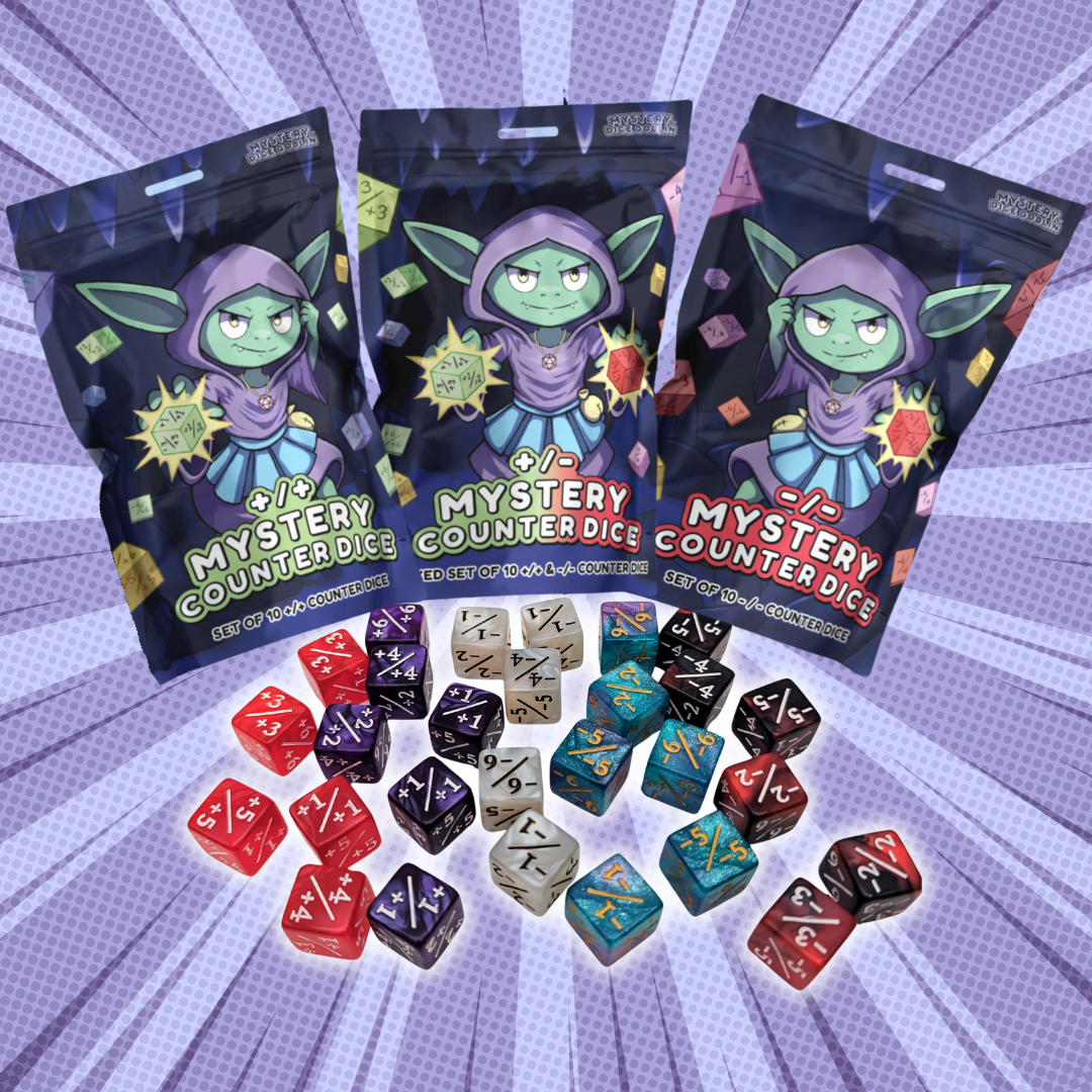 Mystery Dice Goblin - Mystery Counter Dice