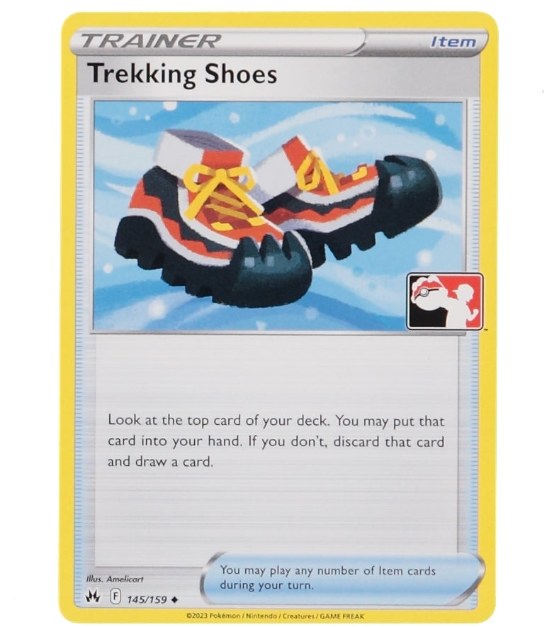 Pokemon TCG Trekking Shoes CRZ 145 (STD) Prize Pack S3