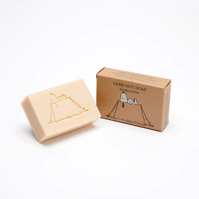 Magpie x Peanuts Soap - Camp Out - Elemi & Moss