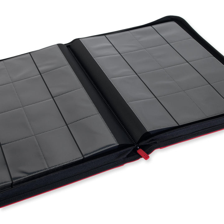 (INSTORE ONLY) Vault X Exo-Tec Zip Binder 16-Pocket XXL Fire Red
