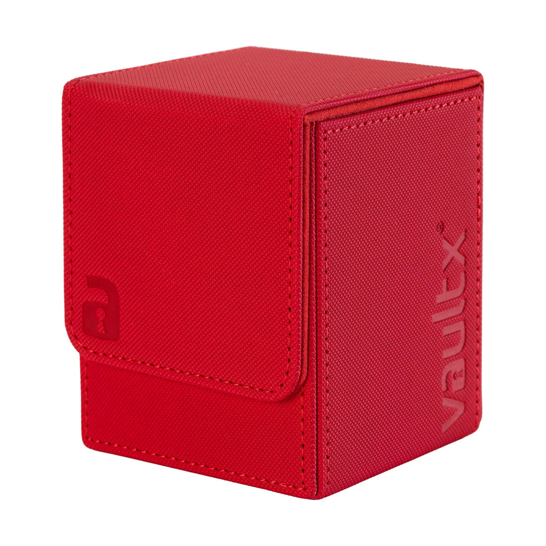Vault X Exo-Tec Zip Toploading Deck Box 80+ Fire Red