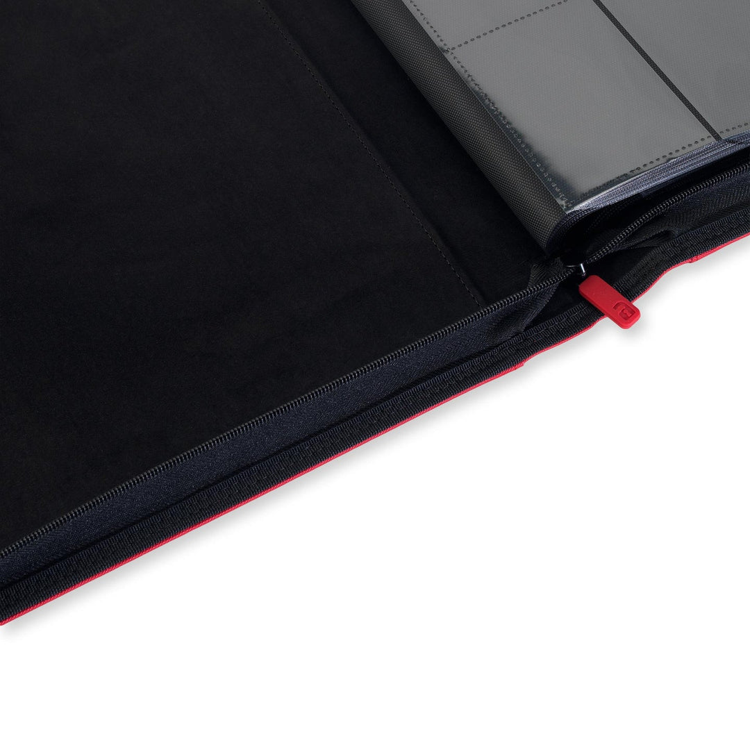 (INSTORE ONLY) Vault X Exo-Tec Zip Binder 16-Pocket XXL Fire Red