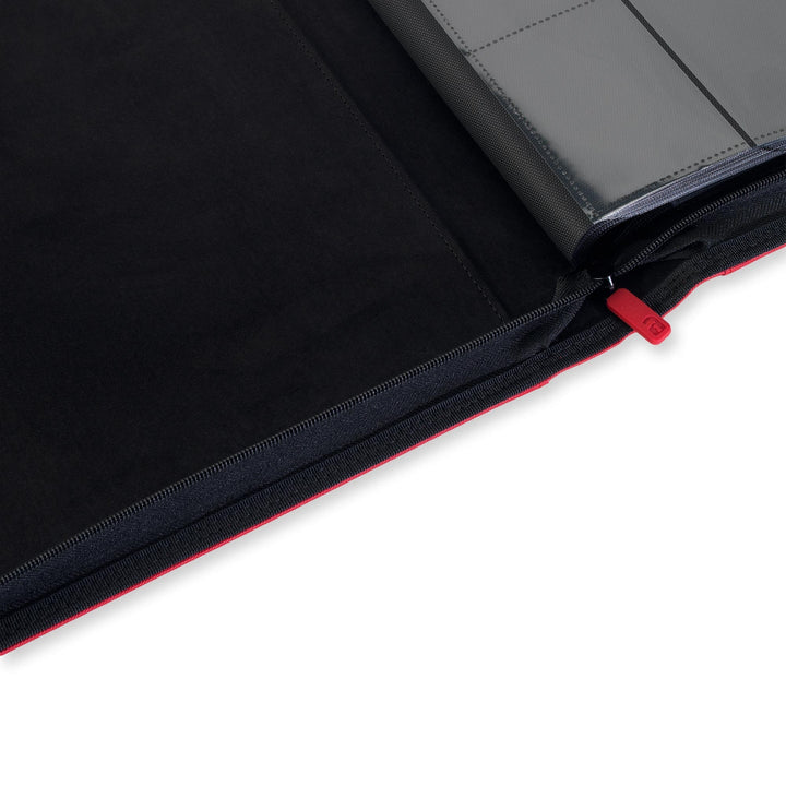 (INSTORE ONLY) Vault X Exo-Tec Zip Binder 16-Pocket XXL Fire Red