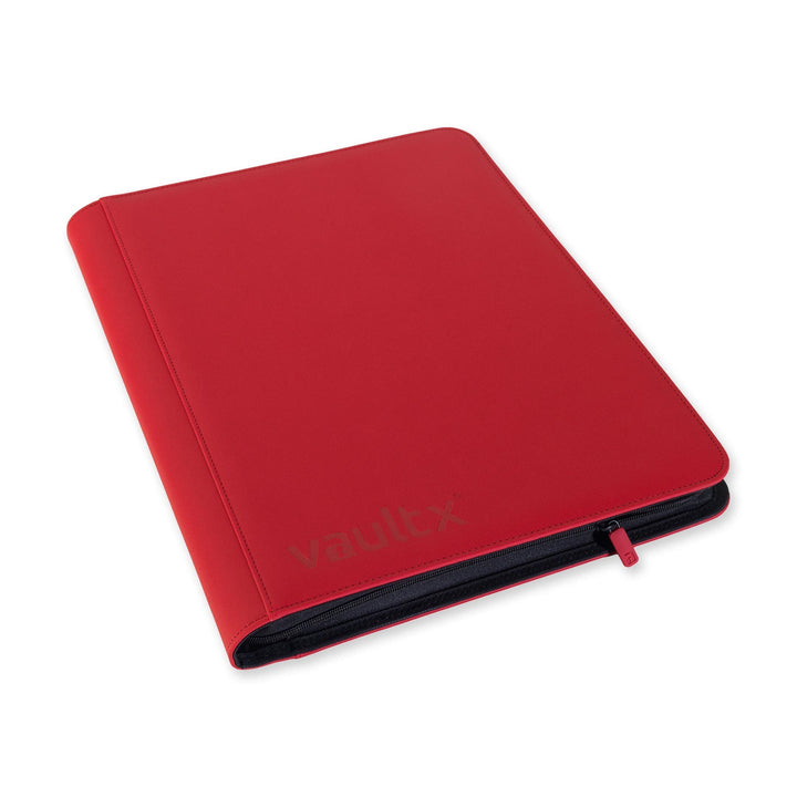 (INSTORE ONLY) Vault X Exo-Tec Zip Binder 16-Pocket XXL Fire Red
