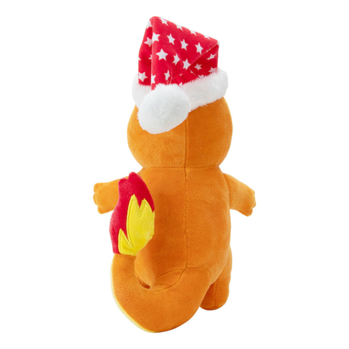 Pokemon - 8in Plush Charmander W/Santa Hat