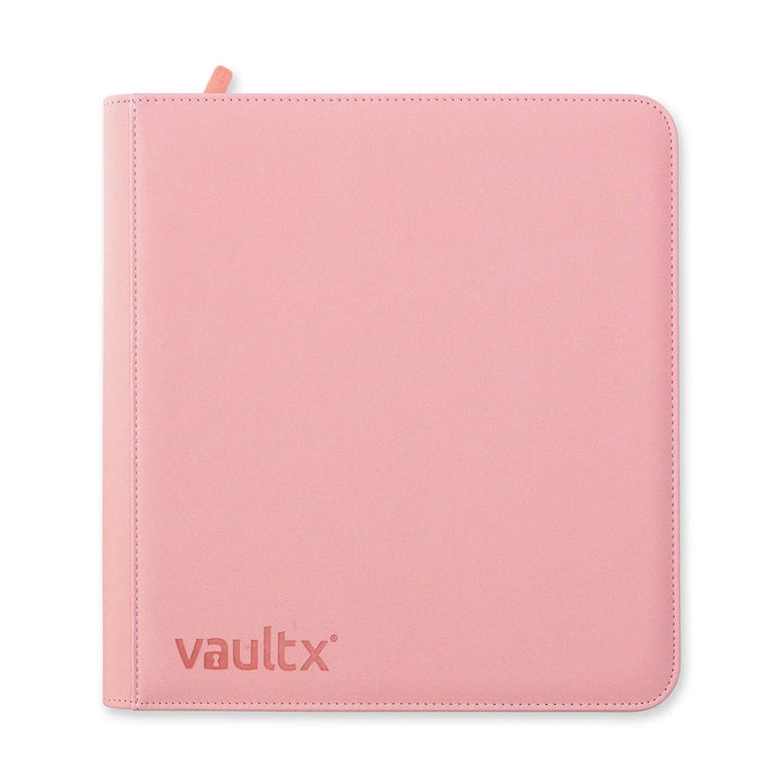 Vault X Exo-Tec Zip Binder 12-Pocket Just Pink