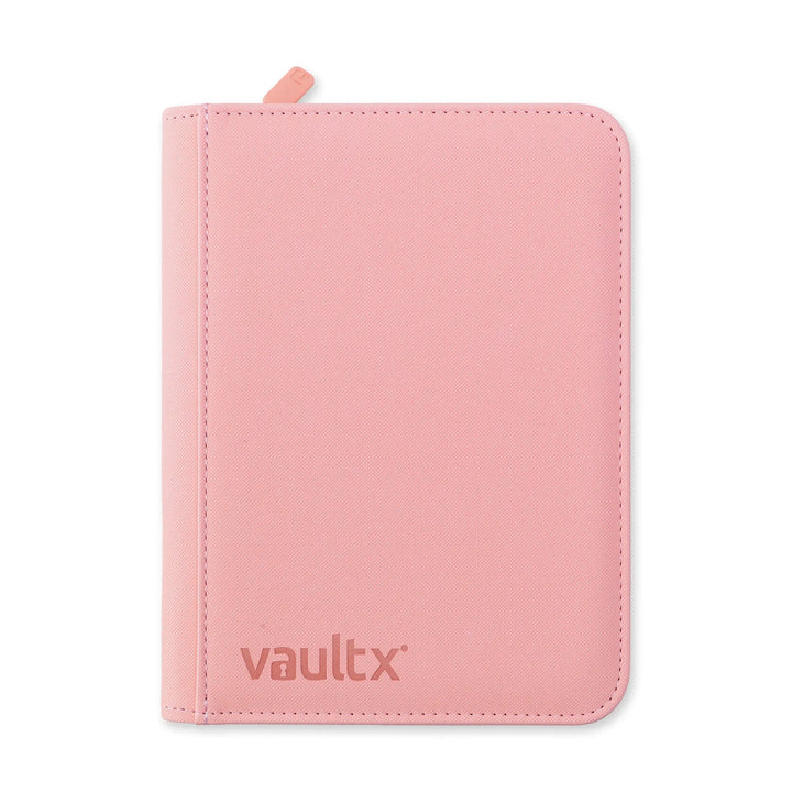 Vault X Exo-Tec Zip Binder 4-Pocket Just Pink