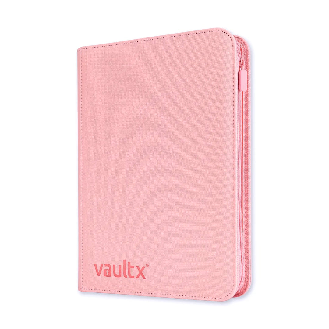 Vault X Exo-Tec Zip Binder 9-Pocket Just Pink