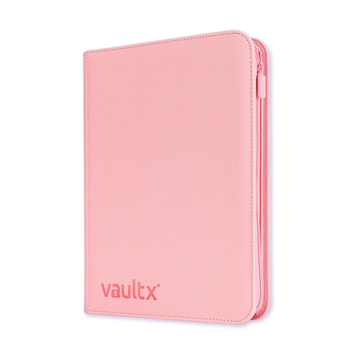 Vault X Exo-Tec Zip Binder 9-Pocket Just Pink