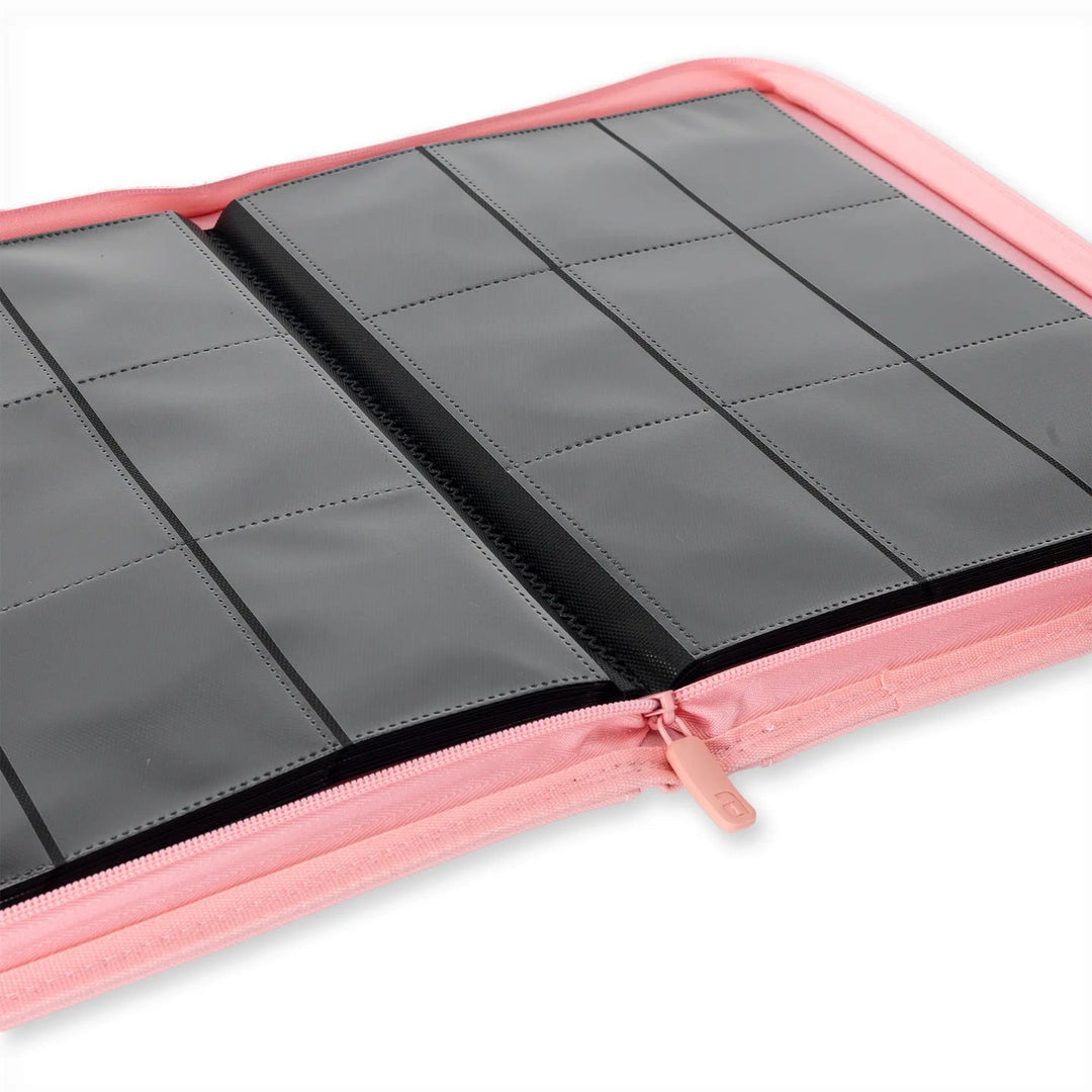 Vault X Exo-Tec Zip Binder 9-Pocket Just Pink