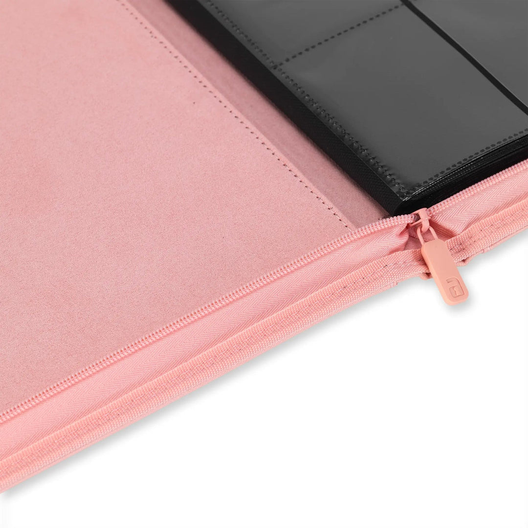 Vault X Exo-Tec Zip Binder 12-Pocket Just Pink
