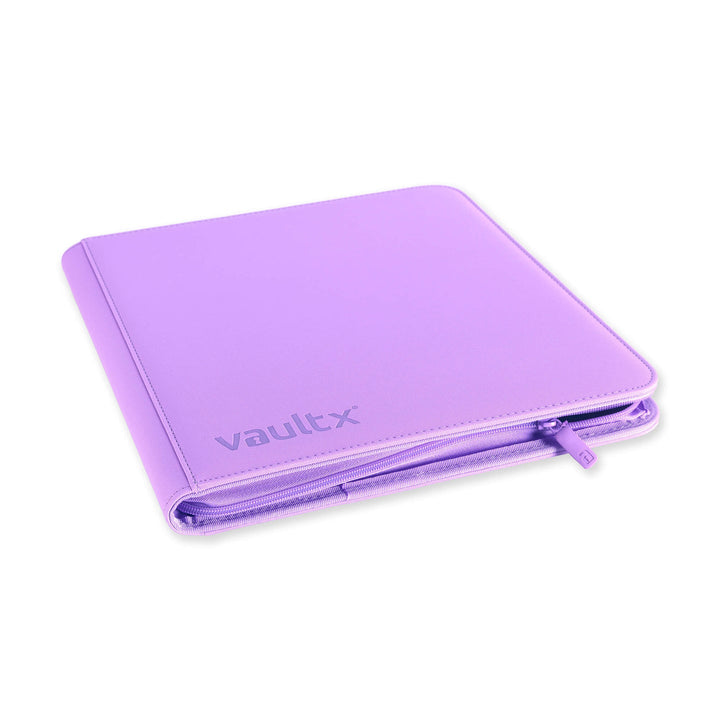 Vault X Exo-Tec Zip Binder 12-Pocket Just Purple