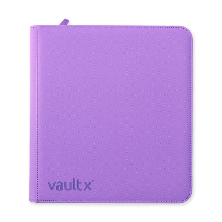 Vault X Exo-Tec Zip Binder 12-Pocket Just Purple