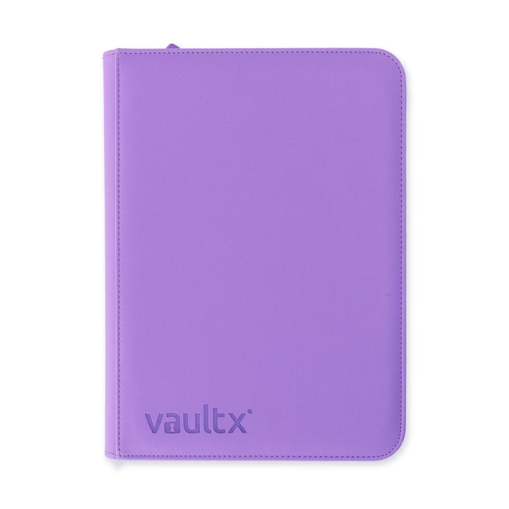 Vault X Exo-Tec Zip Binder 9-Pocket Just Purple