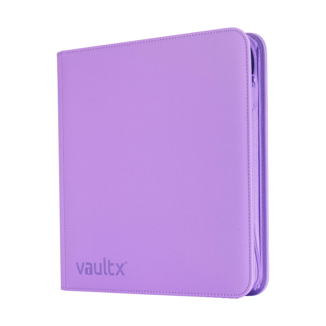 Vault X Exo-Tec Zip Binder 12-Pocket Just Purple