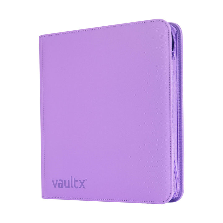Vault X Exo-Tec Zip Binder 12-Pocket Just Purple