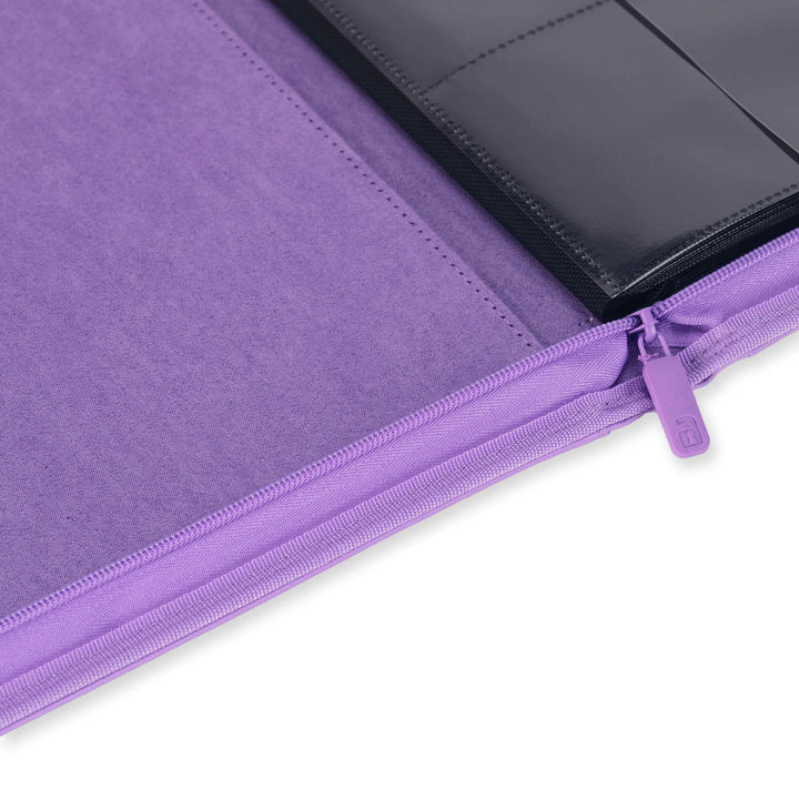 Vault X Exo-Tec Zip Binder 12-Pocket Just Purple