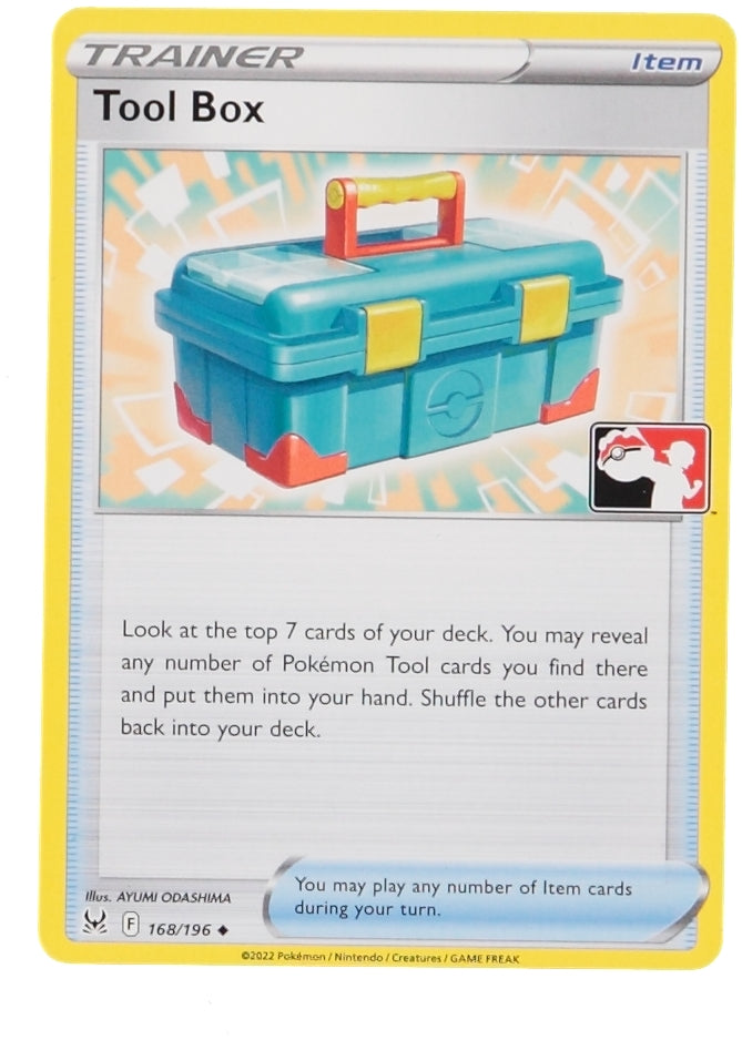 Pokemon TCG Tool Box LOR 168 (STD) Prize Pack S3