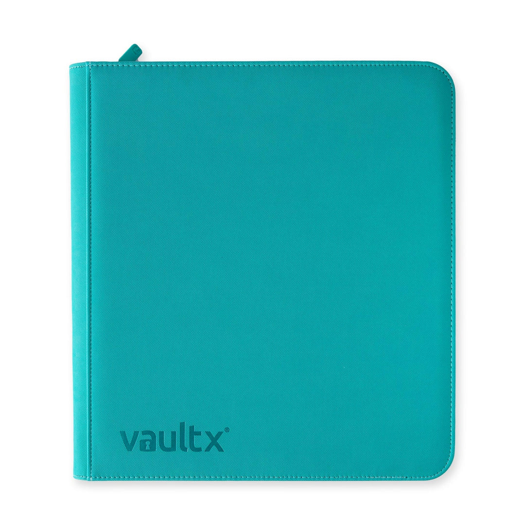 Vault X Exo-Tec Zip Binder 12-Pocket XL Ocean Blue