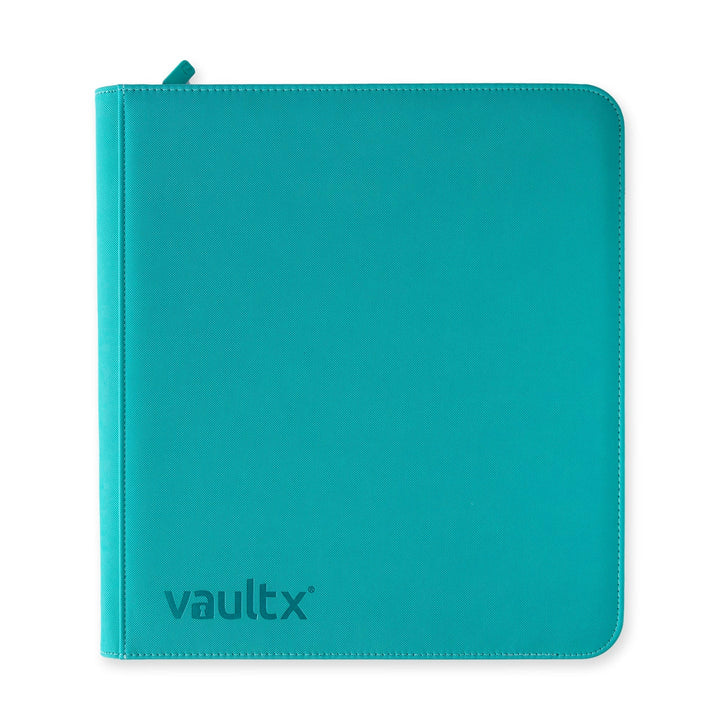 Vault X Exo-Tec Zip Binder 12-Pocket XL Ocean Blue