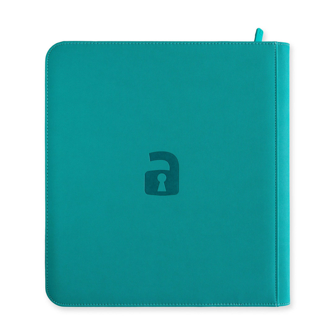 Vault X Exo-Tec Zip Binder 12-Pocket XL Ocean Blue