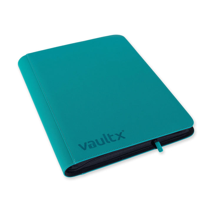 (INSTORE ONLY) Vault X Exo-Tec Zip Binder 16-Pocket XXL Ocean Blue