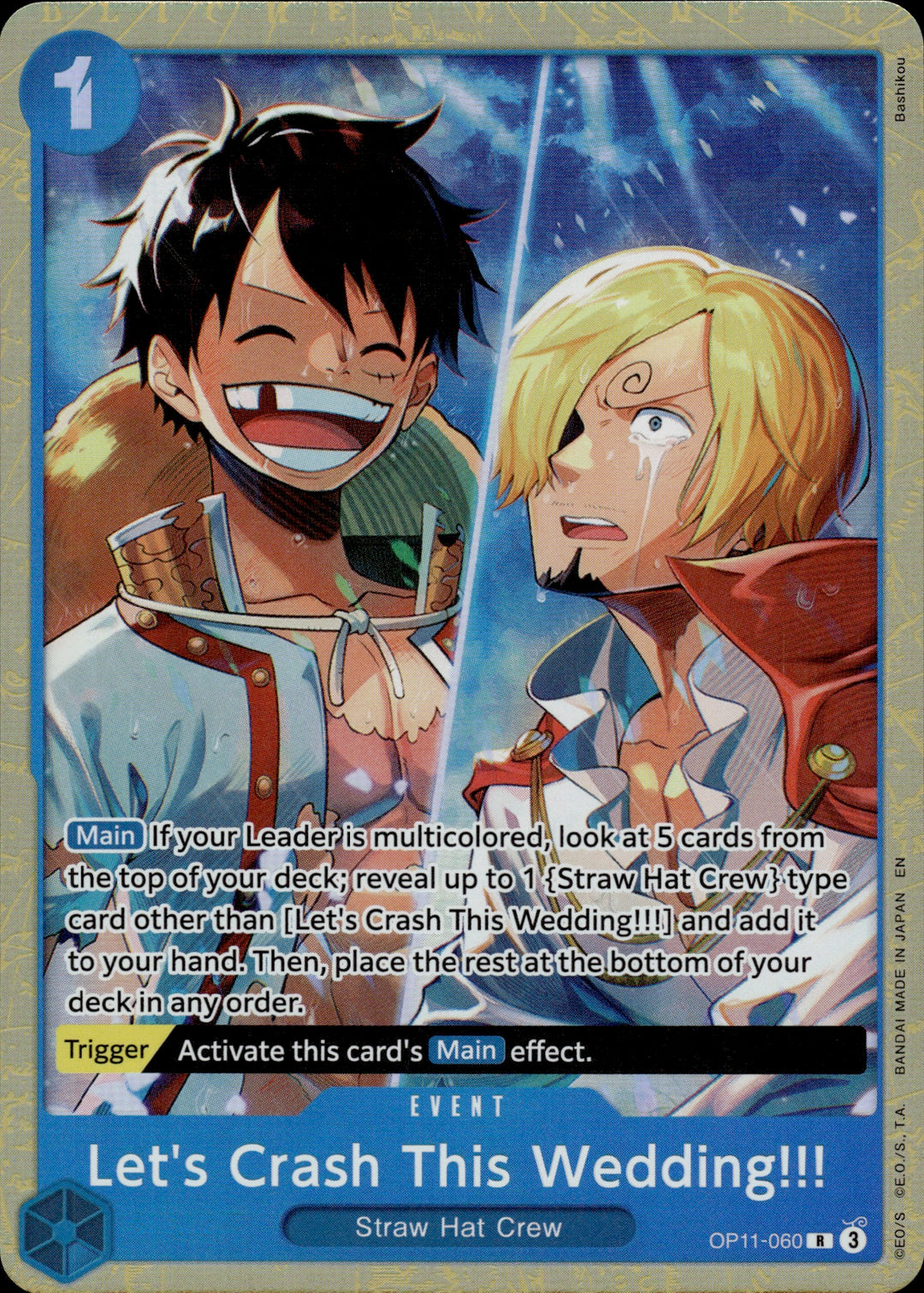 Let's Crash This Wedding!!! (OP11-060) - Premium Card Collection -Best Selection Vol. 5-