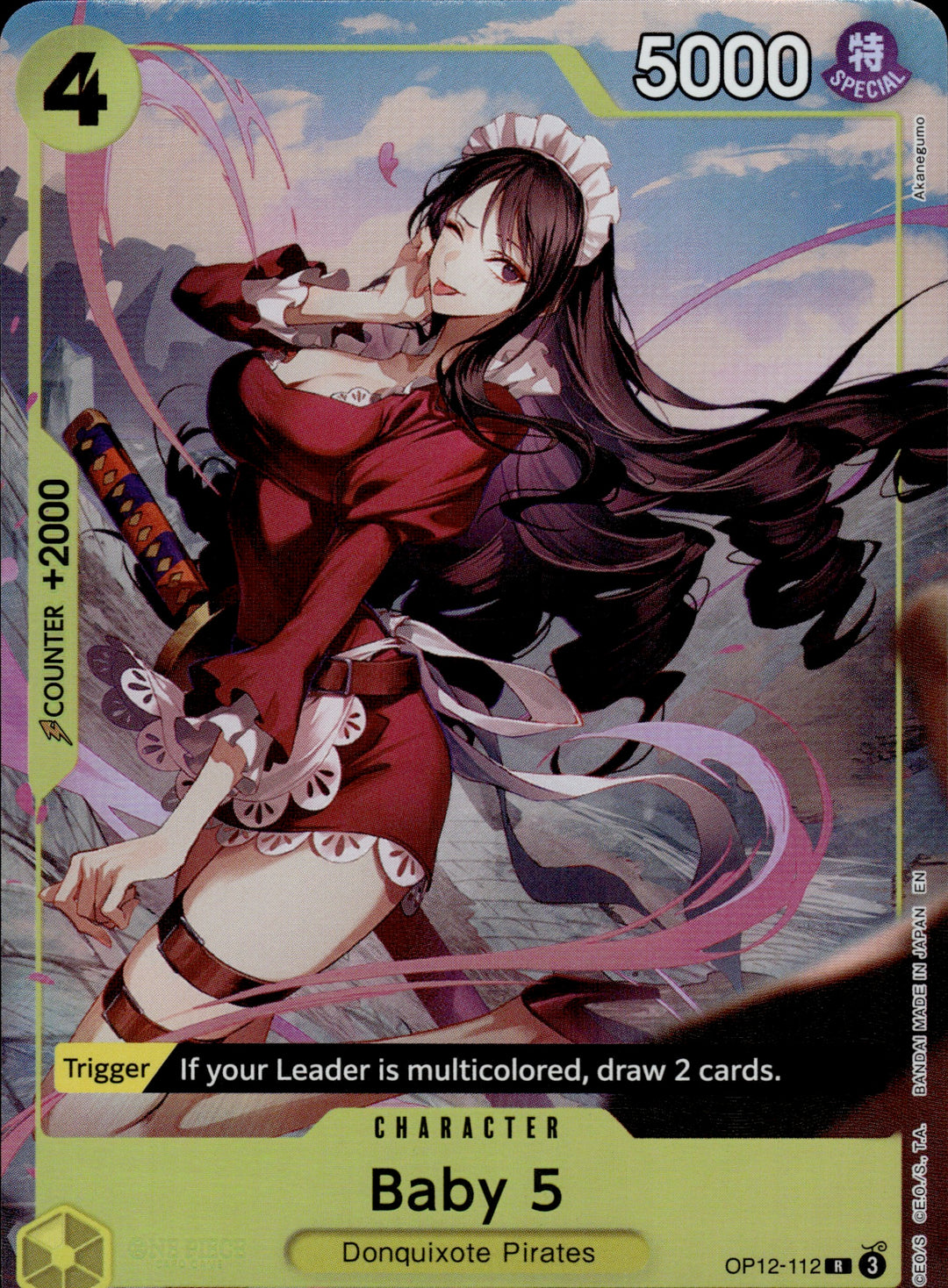 Baby 5 (OP12-112) - Premium Card Collection -Best Selection Vol. 5-