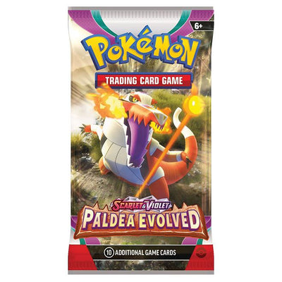 Pokemon TCG Scarlet & Violet Paldea Evolved Foil Booster Pack (1 Supplied) - stylecreep.com