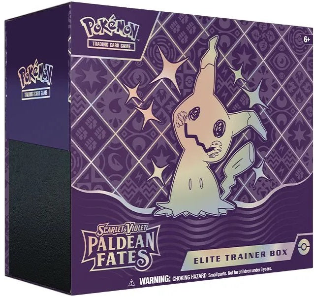 Pokemon TCG Scarlet & Violet Paldean Fates Elite Trainer Box - stylecreep.com