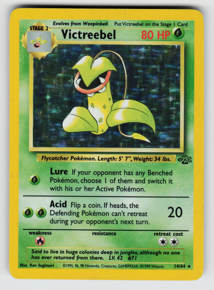 Victreebel (14) | Moderately Played / English / Unlimited Holofoil
