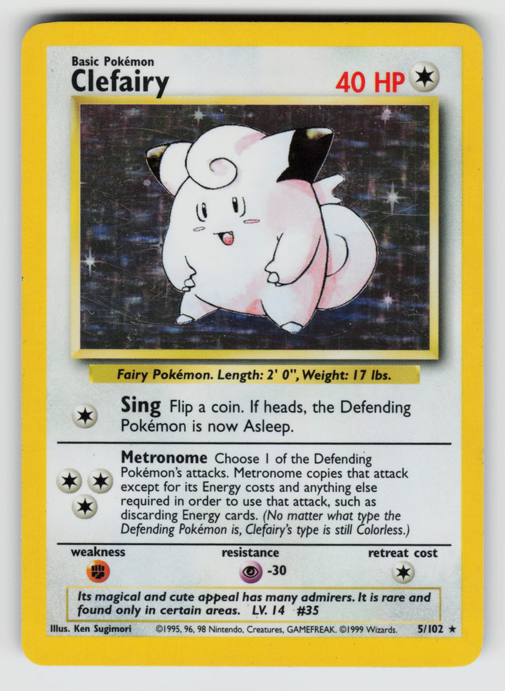 Clefairy | Moderately Played / English / Holofoil