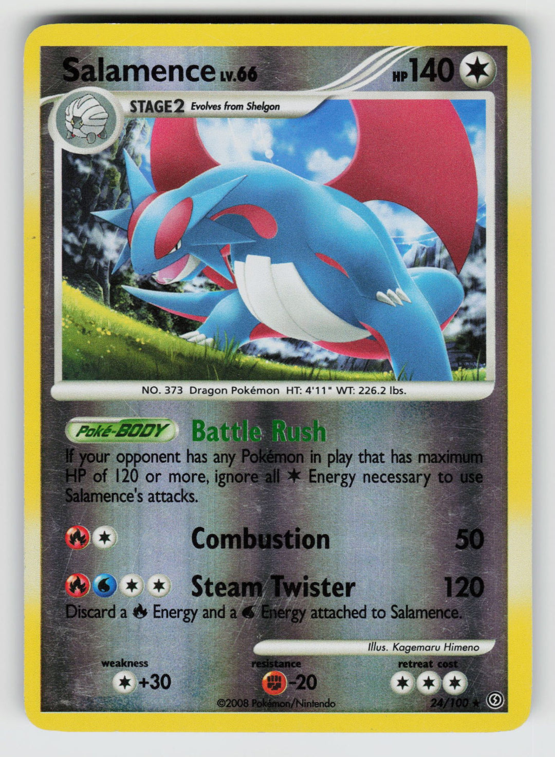 Salamence | Moderately Played / English / Reverse Holofoil
