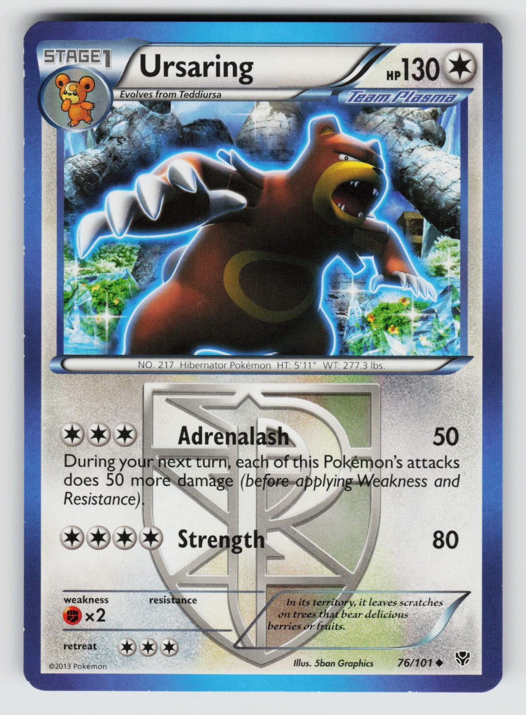 Ursaring (Team Plasma) | Lightly Played / English / Normal