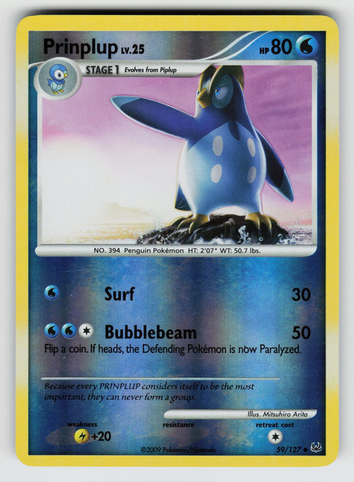 Prinplup | Lightly Played / English / Reverse Holofoil