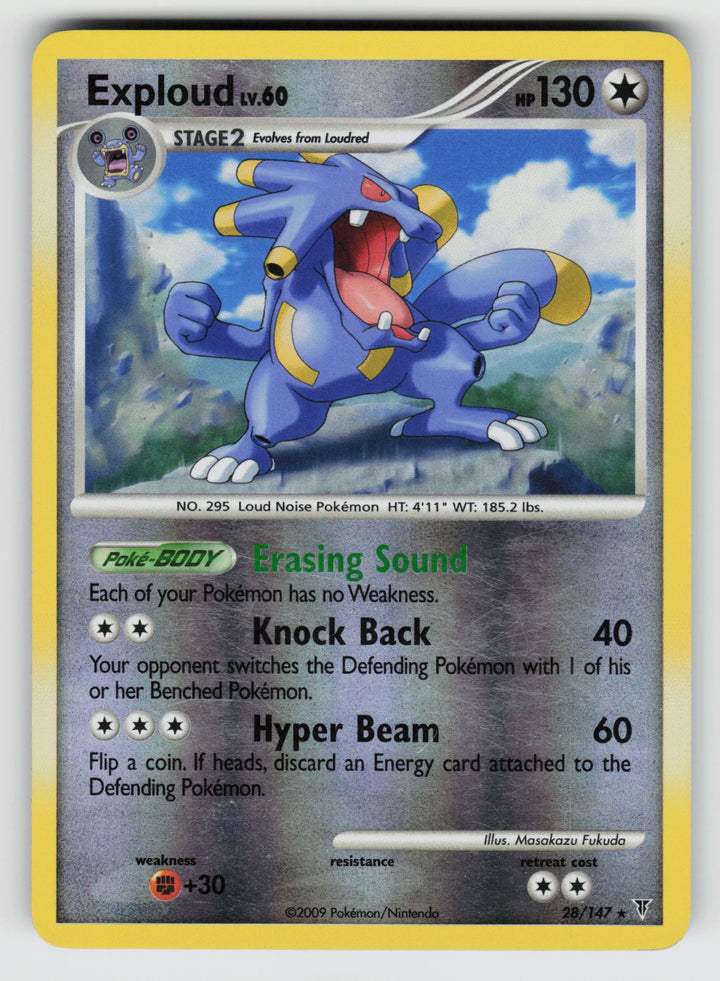 Exploud | Moderately Played / English / Reverse Holofoil