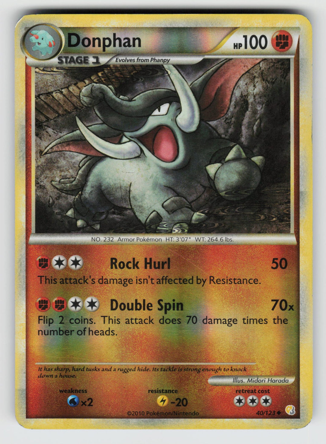 Donphan | Moderately Played / English / Reverse Holofoil