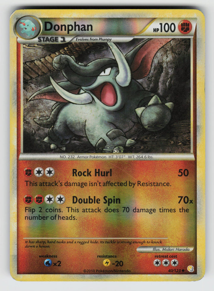 Donphan | Moderately Played / English / Reverse Holofoil