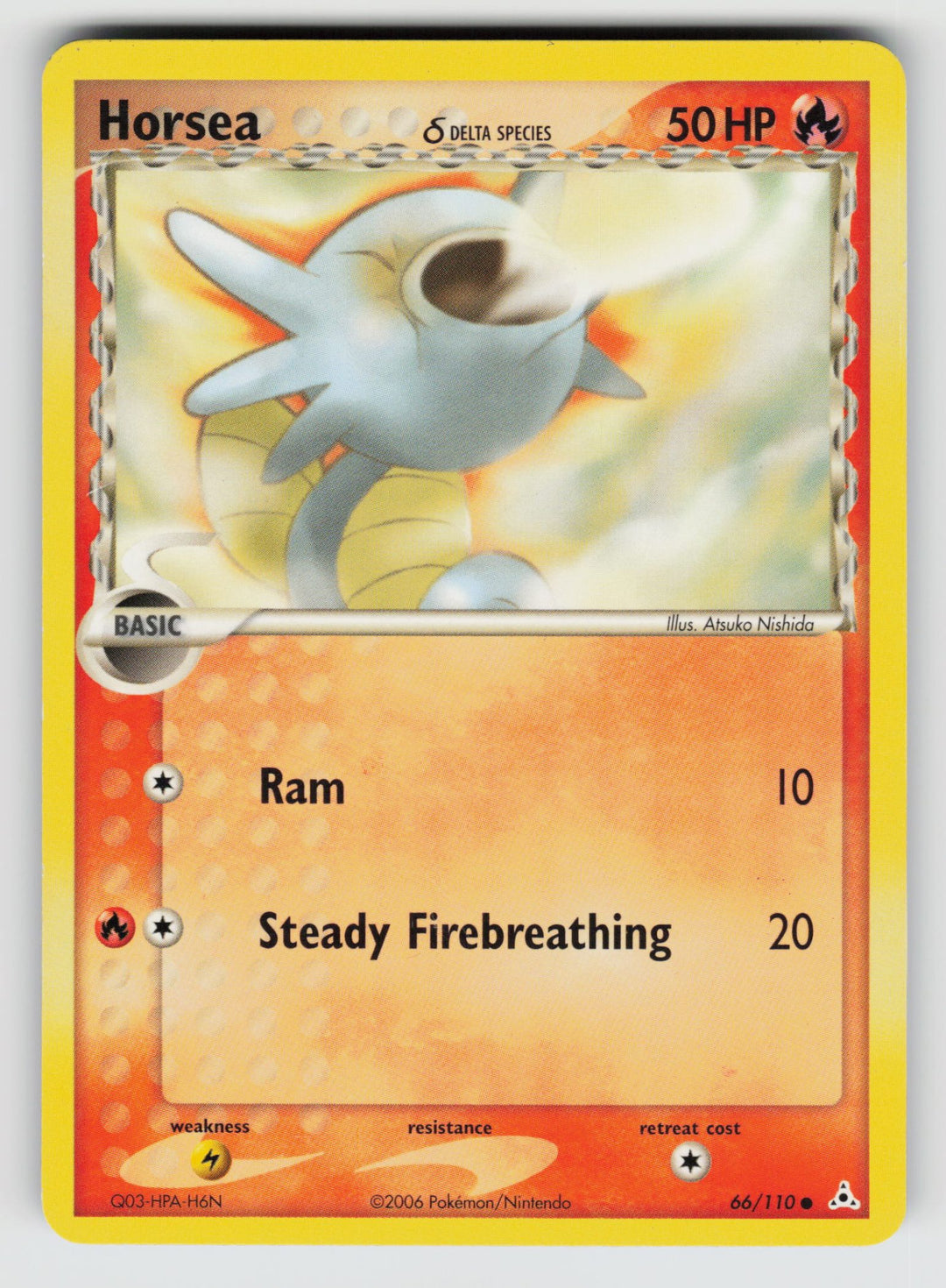 Horsea (Delta Species) | Moderately Played / English / Normal