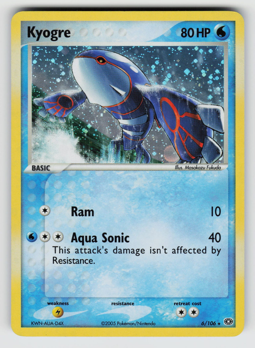 Kyogre - 006/106