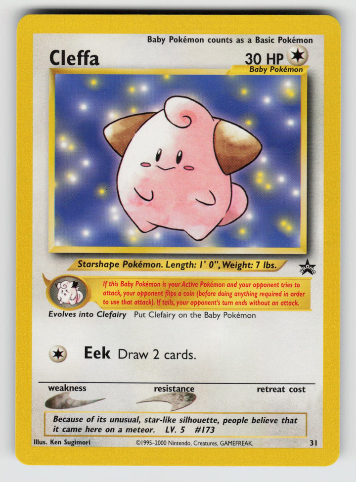 31/53 Cleffa WoTC Promo - (A)