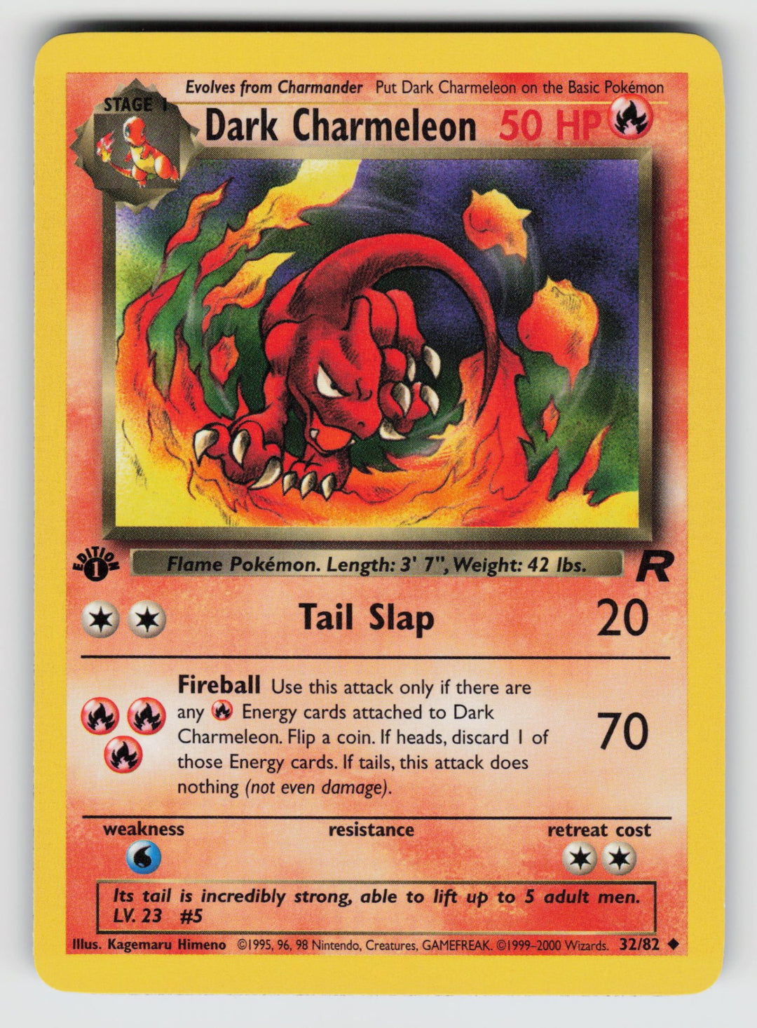 32/82 Dark Charmeleon Team Rocket